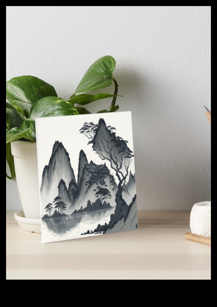 מים ודיו מסורת נצחית בציורי נוף וייטנאמיים 2 מים ודיו: מסורות ציור נוף וייטנאמי