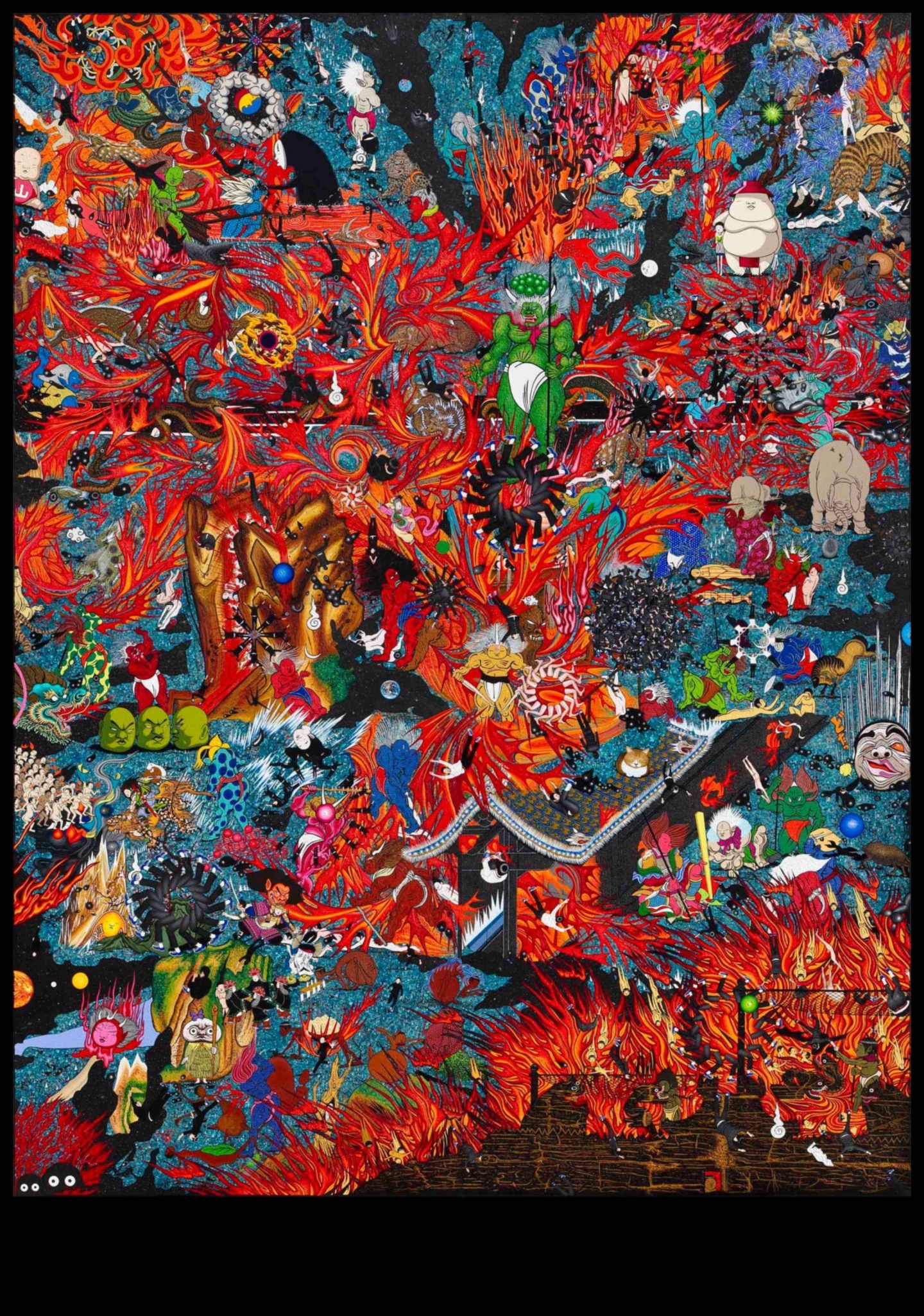 הרמוניה בכאוס: מציאת סדר בקומפוזיציות מופשטות