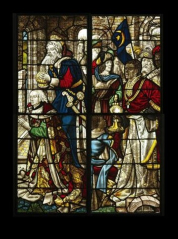 הגיאוגרפיה הקדושה: סצנות איקוניות באמנות דתית גותית