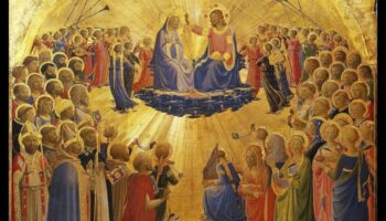 הגיאוגרפיה הקדושה: סצנות איקוניות באמנות דתית גותית