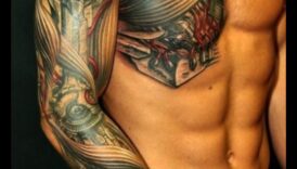 קנבס מפוסל: גלה את היופי של שליטה אפית בקעקועים בזרועות