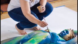 קנבסים סגנון חיים יצירות אמנות יצירות אמנות הגוף 6 בדי קנבסים חיים: היופי של האמנות המולבשת על הגוף